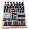 H & H Industrial Products 40 Piece Dapping Die Block & Punch Set 8606-3409